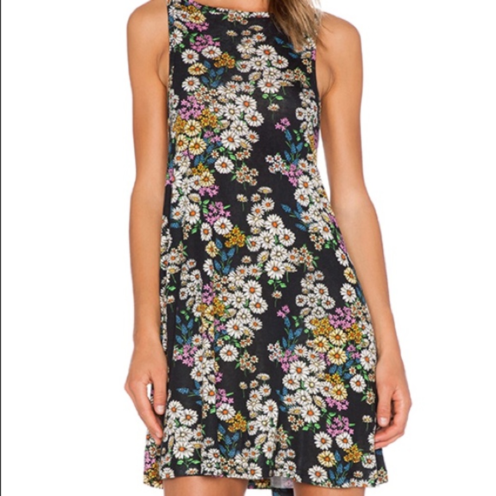 MINKPINK Pop Up Petal Tank Dress in Multi
